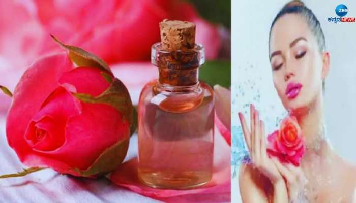 Skin Care: ರೋಸ್ ವಾಟರ್ ಅನ್ನು ಈ ರೀತಿ ಬಳಸಿದ್ರೆ 30 ದಾಟಿದ್ರು ಯಂಗ್ ಆಗೇ ಕಾಣಬಹುದು!  title=