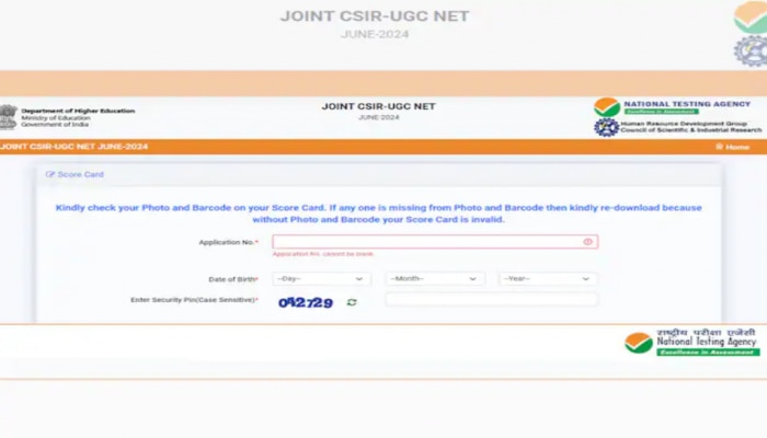 Joint CSIR UGC NET Result ಪ್ರಕಟ : ಈ ಡೈರೆಕ್ಟ್ ಲಿಂಕ್ ಮೂಲಕ ಸ್ಕೋರ್ ಕಾರ್ಡ್ ಡೌನ್ ಲೋಡ್  ಮಾಡಿಕೊಳ್ಳಿ  title=