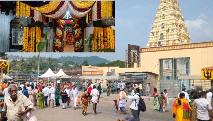 ಕಡೇ ಕಾರ್ತಿಕ ಸೋಮವಾರ: ಕೊಂಗಳ್ಳಿ ಬೆಟ್ಟದಲ್ಲಿ ಪುರುಷ ಭಕ್ತಸಾಗರ!! ಮಾದಪ್ಪನ ಬೆಟ್ಟದಲ್ಲಿ ಮಹಾಜ್ಯೋತಿಗೆ ಕ್ಷಣಗಣನೆ title=