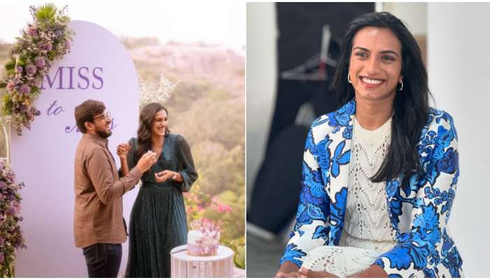 PV Sindhu : ನಿಶ್ಚಿತಾರ್ಥ ಮಾಡಿಕೊಂಡ ಬ್ಯಾಡ್ಮಿಂಟನ್ ತಾರೆ ಪಿ.ವಿ. ಸಿಂಧು..! ಫೊಟೋಸ್‌ ವೈರಲ್‌