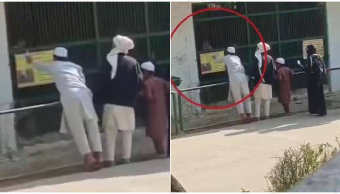 ಥೂ.. ನೀನು ಮನುಷ್ಯನಾ.... ಆಹಾರದ ಆಸೆ ತೋರಿಸಿ ಕೋತಿಗೆ ಶೂನಿಂದ ಹೊಡೆದ ವ್ಯಕ್ತಿ..! ವಿಡಿಯೋ ವೈರಲ್.. title=