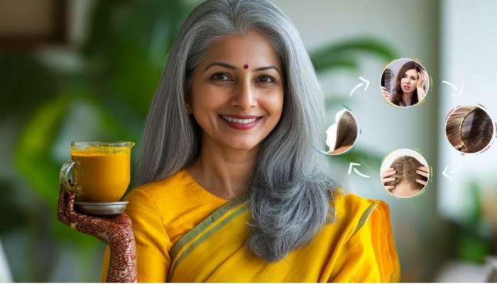 ಬಿಳಿ ಕೂದಲು, ಹೇರ್ ಫಾಲ್, ಡ್ಯಾಂಡ್ರಫ್ ಮೂರು ಸಮಸ್ಯೆಗೆ ಇದೊಂದೇ ಪರಿಹಾರ